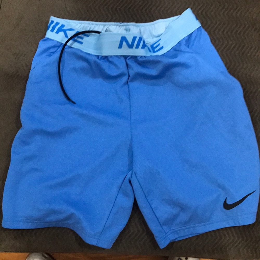 Nike blue shorts